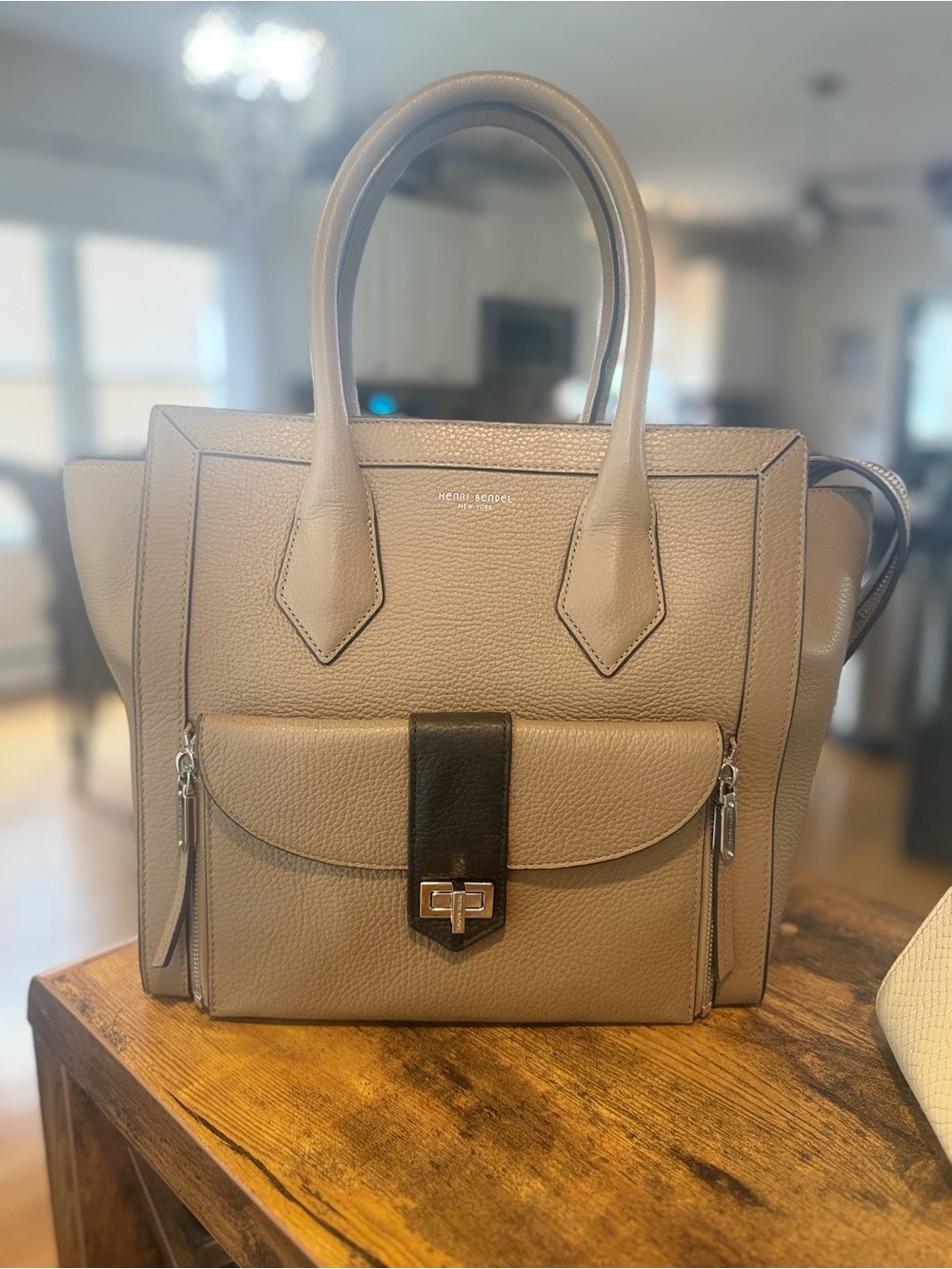 Henri Bendel Rivington Tote 2 bags in one